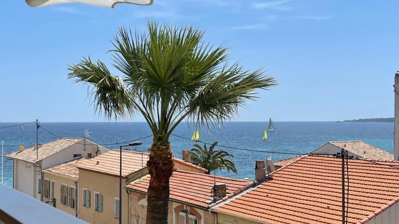 Cannes Pointe Croisette : Superbe Logement Vue Mer Bagian luar foto